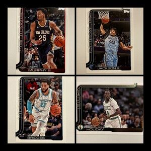 Topps NBA Trading Card Set - Pelicans, Grizzlies, Hornets, Celtics